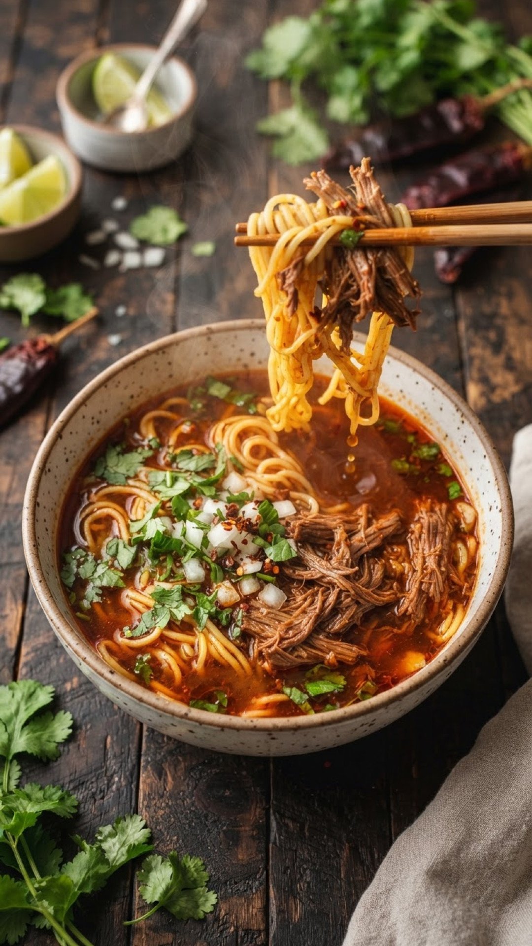 The Ultimate Birria Ramen: A Spicy, Savory Fusion You Need in Your Life! 4 The Ultimate Birria Ramen Preparation