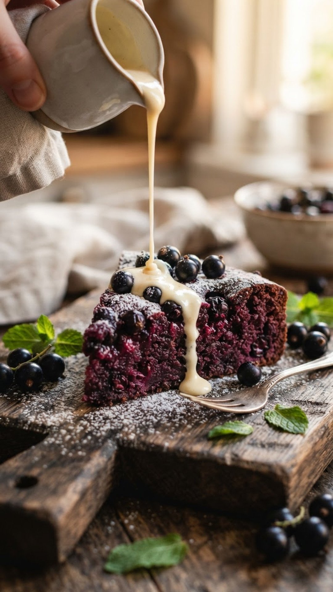 The Ultimate Blackcurrant Crumble Recipe: Tart, Sweet, and Utterly Irresistible 4 The Ultimate Blackcurrant Crumble Preparation