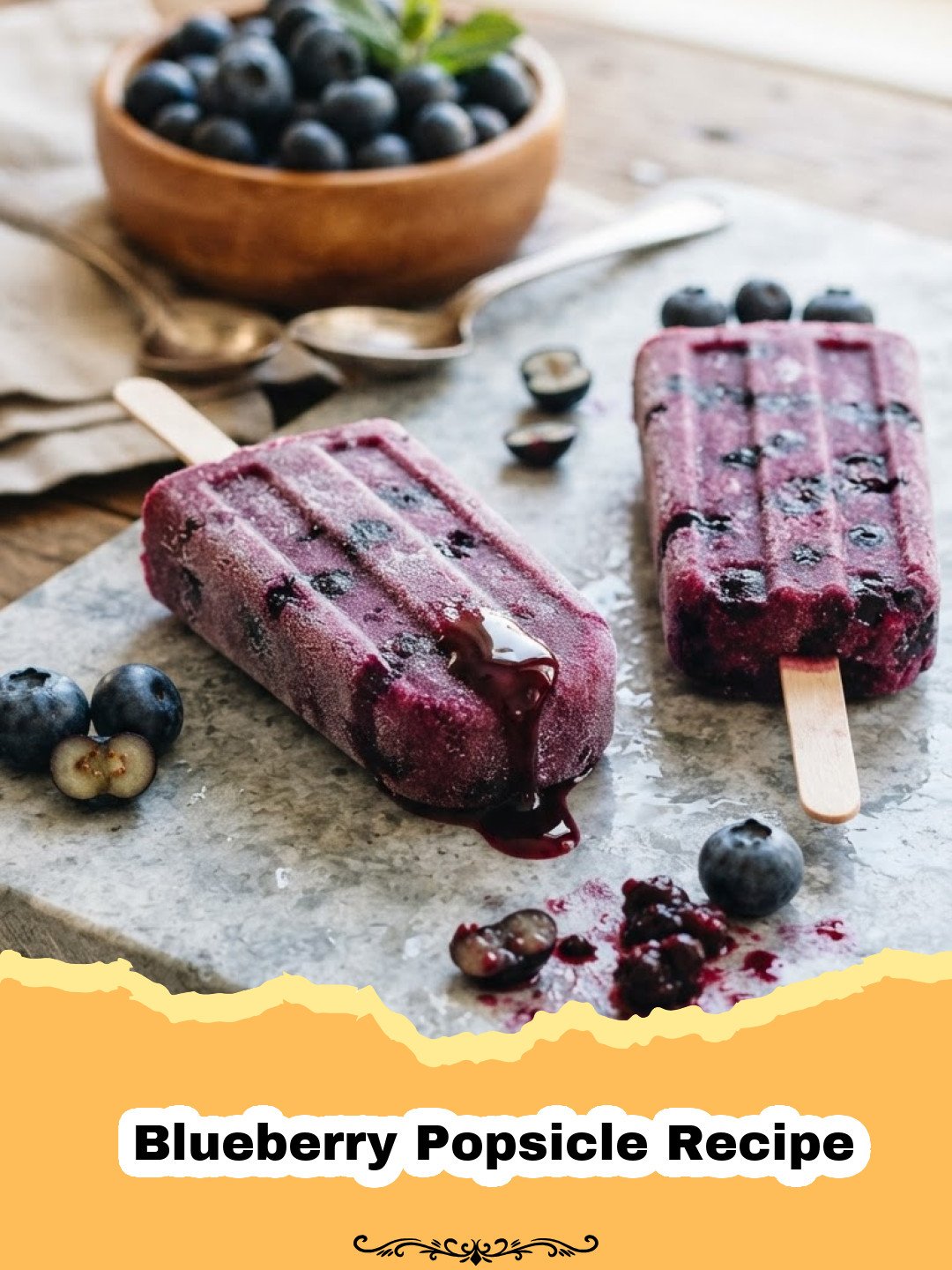 The Ultimate Homemade Blueberry Popsicle Recipe for Summer Days 4 The Ultimate Blueberry Popsicle Preparation