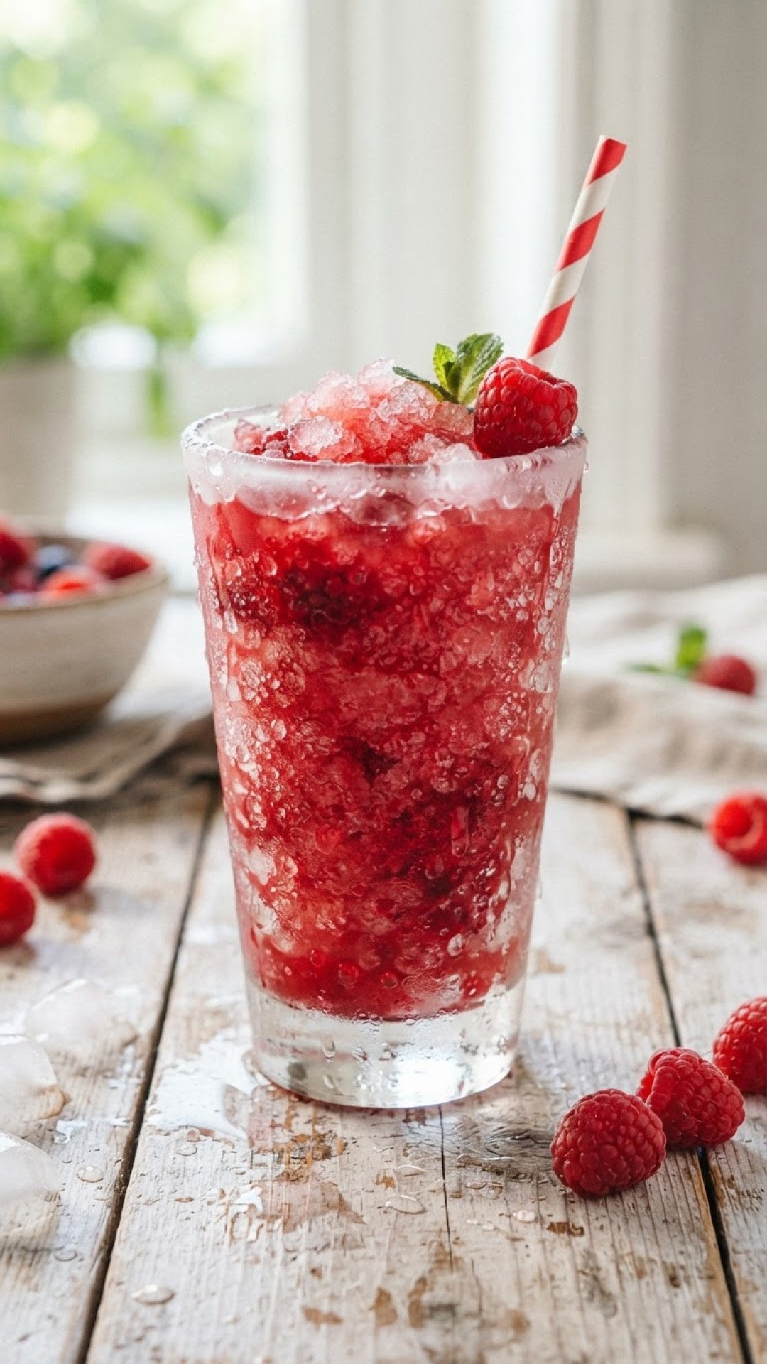 Ultimate Homemade Slushie Preparation