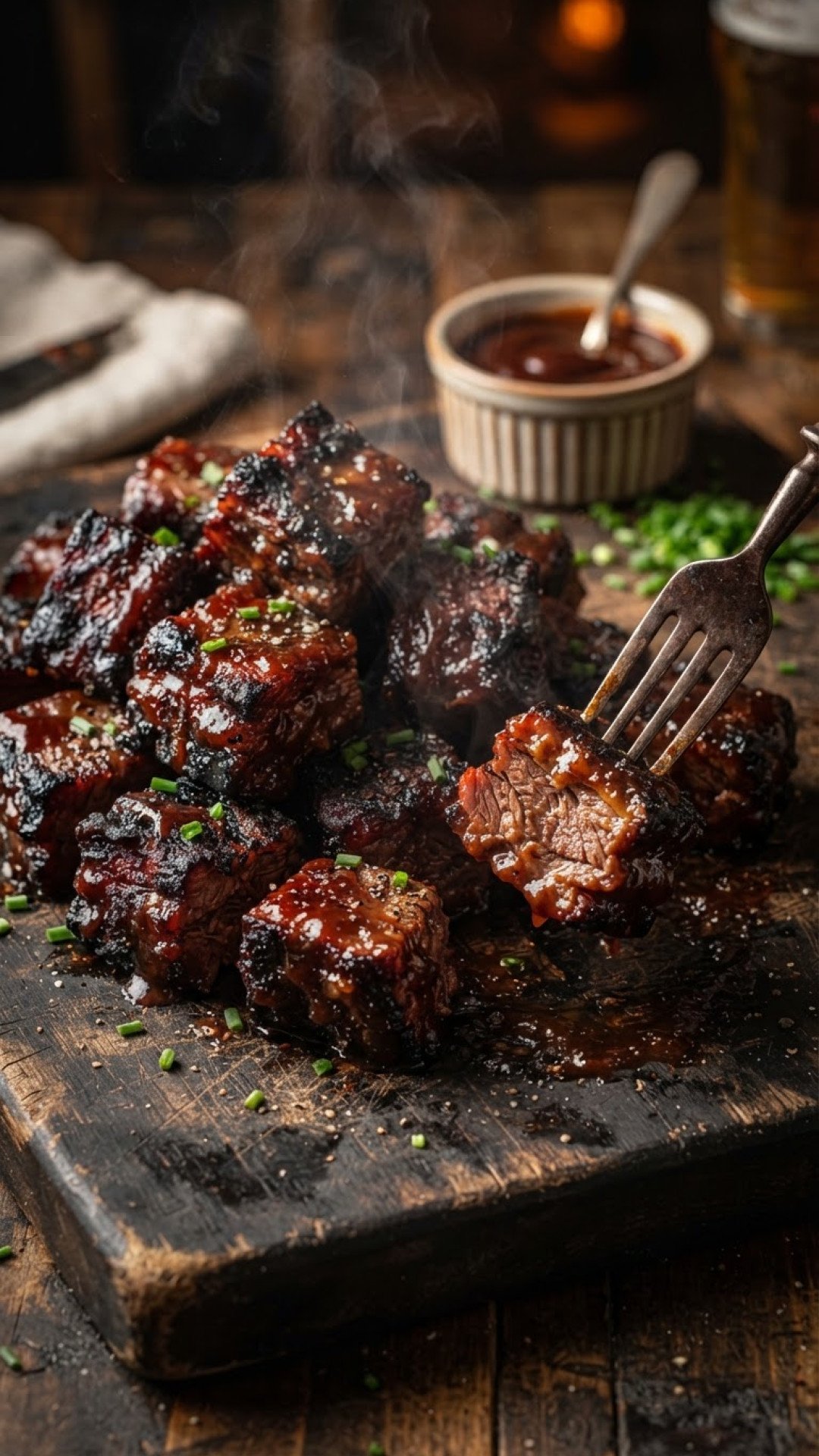 The Ultimate Smoked BBQ Burnt Ends Recipe: Bark, Bite, and Pure Bliss 2 Ultimate Smoked BBQ Burnt Ends Preparation
