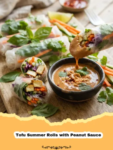 The Ultimate Fresh Tofu Summer Rolls with Irresistible Peanut Sauce 8 The Ultimate Fresh Tofu Summer Rolls with Irresistible Peanut Sauce
