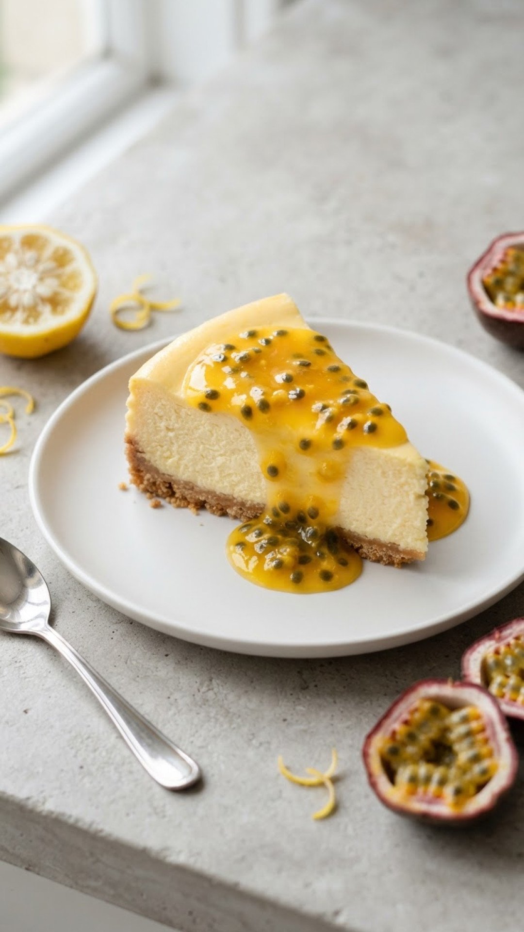 Divine Yuzu Passionfruit Cheesecake: A Tropical Zest Dream 4 Yuzu Passionfruit Cheesecake Preparation