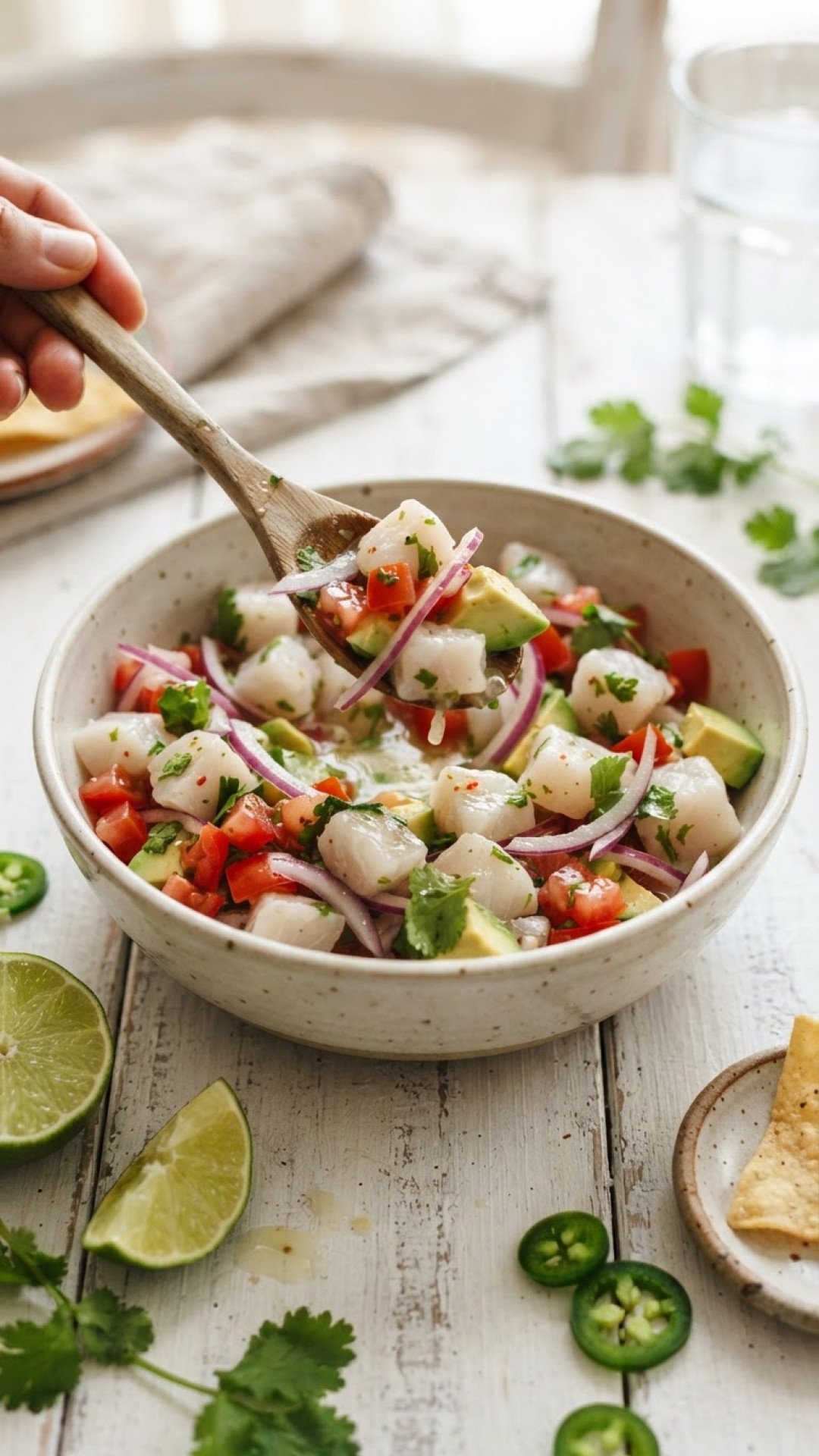Zesty Peruvian Ceviche Preparation