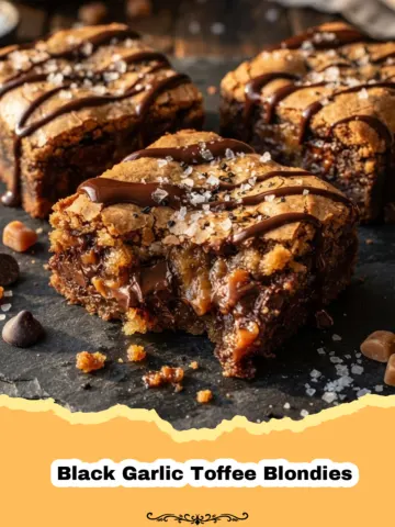 The Unexpected Delight: Black Garlic Toffee Blondies You Won't Believe! 1 The Unexpected Delight: Black Garlic Toffee Blondies You Won’t Believe!