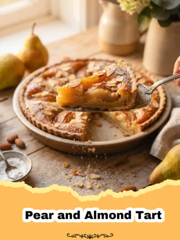 The Classic French Pear and Almond Tart 1 The Classic French Pear and Almond Tart