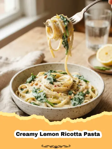 Sunshine on a Plate: My Go-To Creamy Lemon Ricotta Pasta 18 Sunshine on a Plate: My Go-To Creamy Lemon Ricotta Pasta