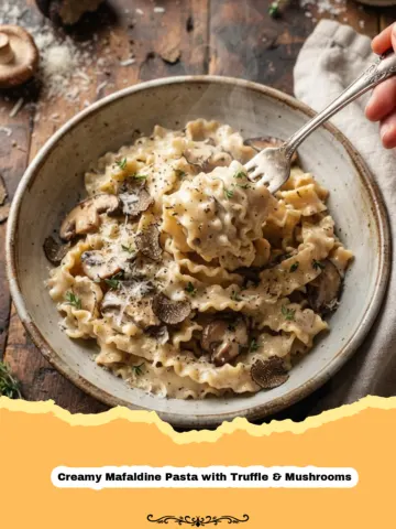 Divine Indulgence: Creamy Mafaldine Pasta with Truffle & Mushrooms 23 Divine Indulgence: Creamy Mafaldine Pasta with Truffle & Mushrooms