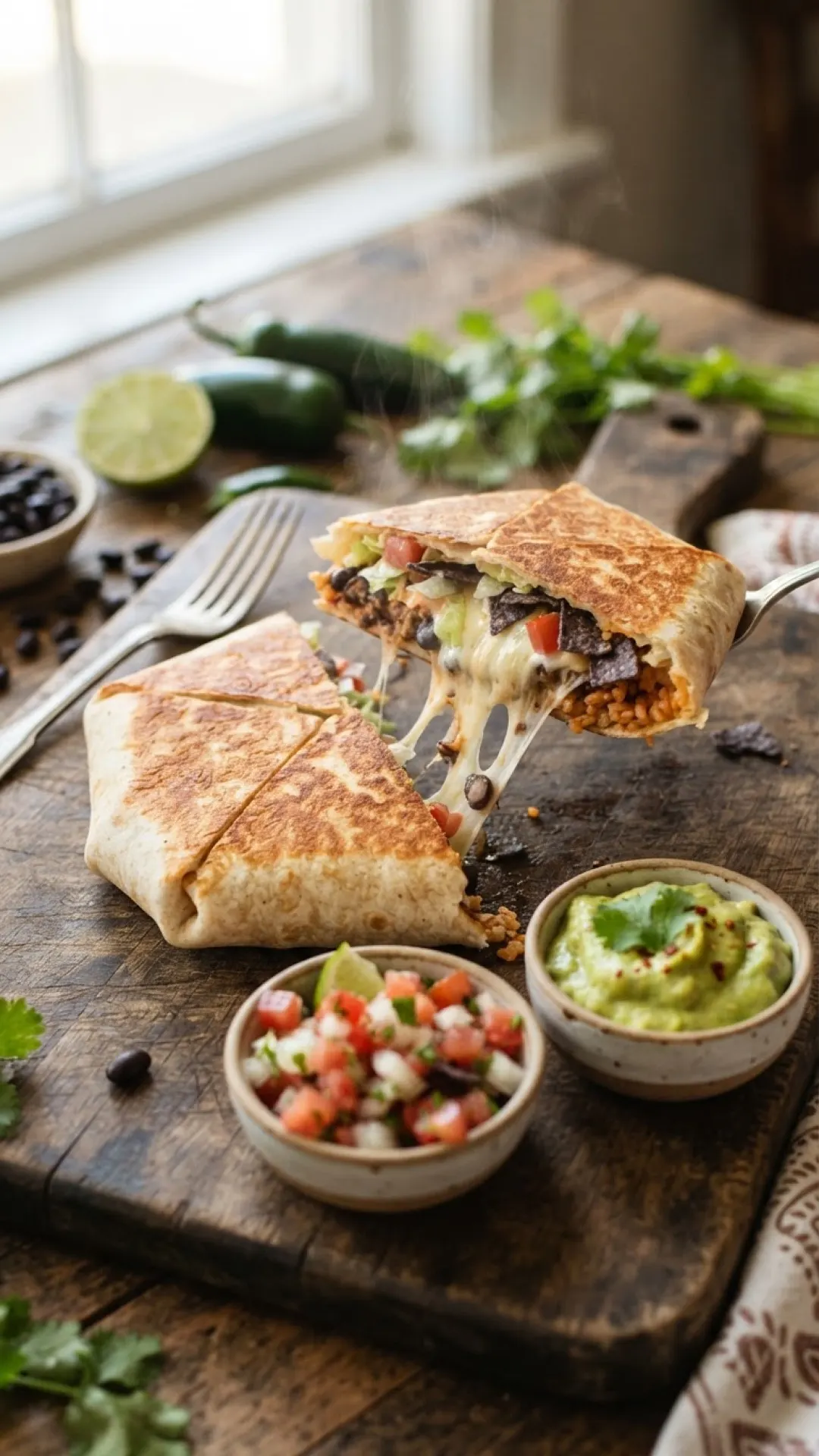 The Ultimate Crispy Bean & Rice Folded Crunchwrap: A Flavorful Veggie Delight! 4 Crispy Bean & Rice Folded Crunchwrap Preparation