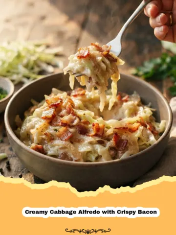 The Ultimate Comfort: Creamy Cabbage Alfredo with Crispy Bacon 13 The Ultimate Comfort: Creamy Cabbage Alfredo with Crispy Bacon
