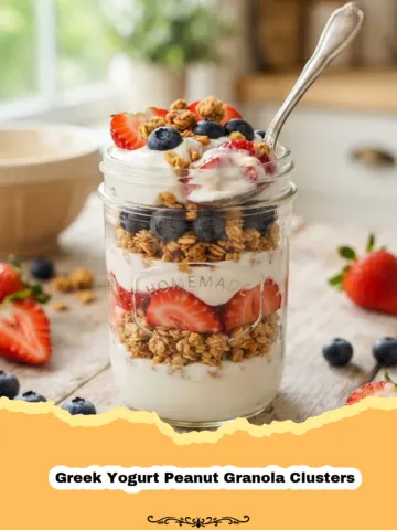 Crunchy, Creamy, Dreamy: The Ultimate Greek Yogurt Peanut Granola Clusters 1 Crunchy, Creamy, Dreamy: The Ultimate Greek Yogurt Peanut Granola Clusters