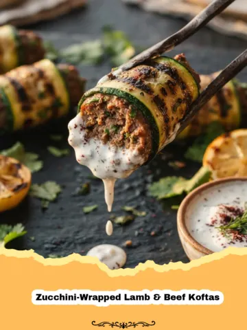 Flavorful & Juicy: Zucchini-Wrapped Lamb & Beef Koftas 1 Flavorful & Juicy: Zucchini-Wrapped Lamb & Beef Koftas