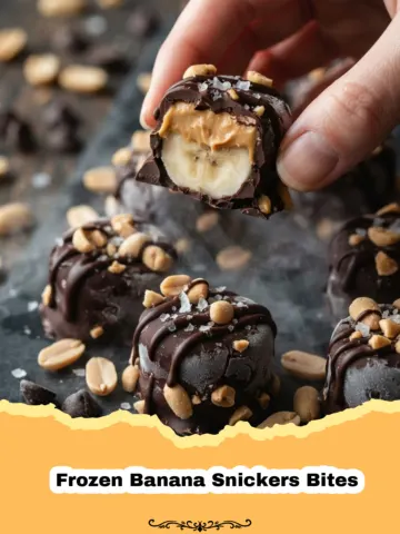 Frozen Banana Snickers Bites: The Ultimate Guilt-Free Snack 4 Frozen Banana Snickers Bites: The Ultimate Guilt-Free Snack