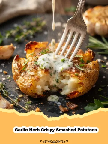 The Ultimate Garlic Herb Crispy Smashed Potatoes: Your New Favorite Side Dish!