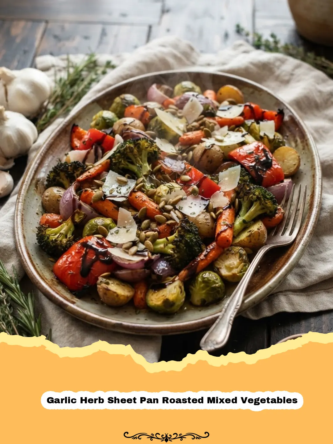 The Ultimate Garlic Herb Sheet Pan Roasted Mixed Vegetables Recipe 4 Garlic Herb Sheet Pan Roasted Mixed Vegetables Preparation