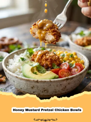 Honey Mustard Pretzel Chicken Bowls: The Ultimate Weeknight Meal 7 Honey Mustard Pretzel Chicken Bowls: The Ultimate Weeknight Meal