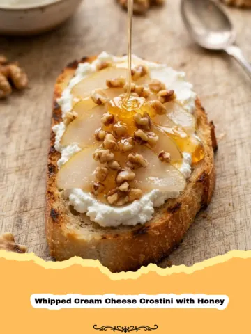 Elevate Your Entertaining: Whipped Cream Cheese Crostini with Honey