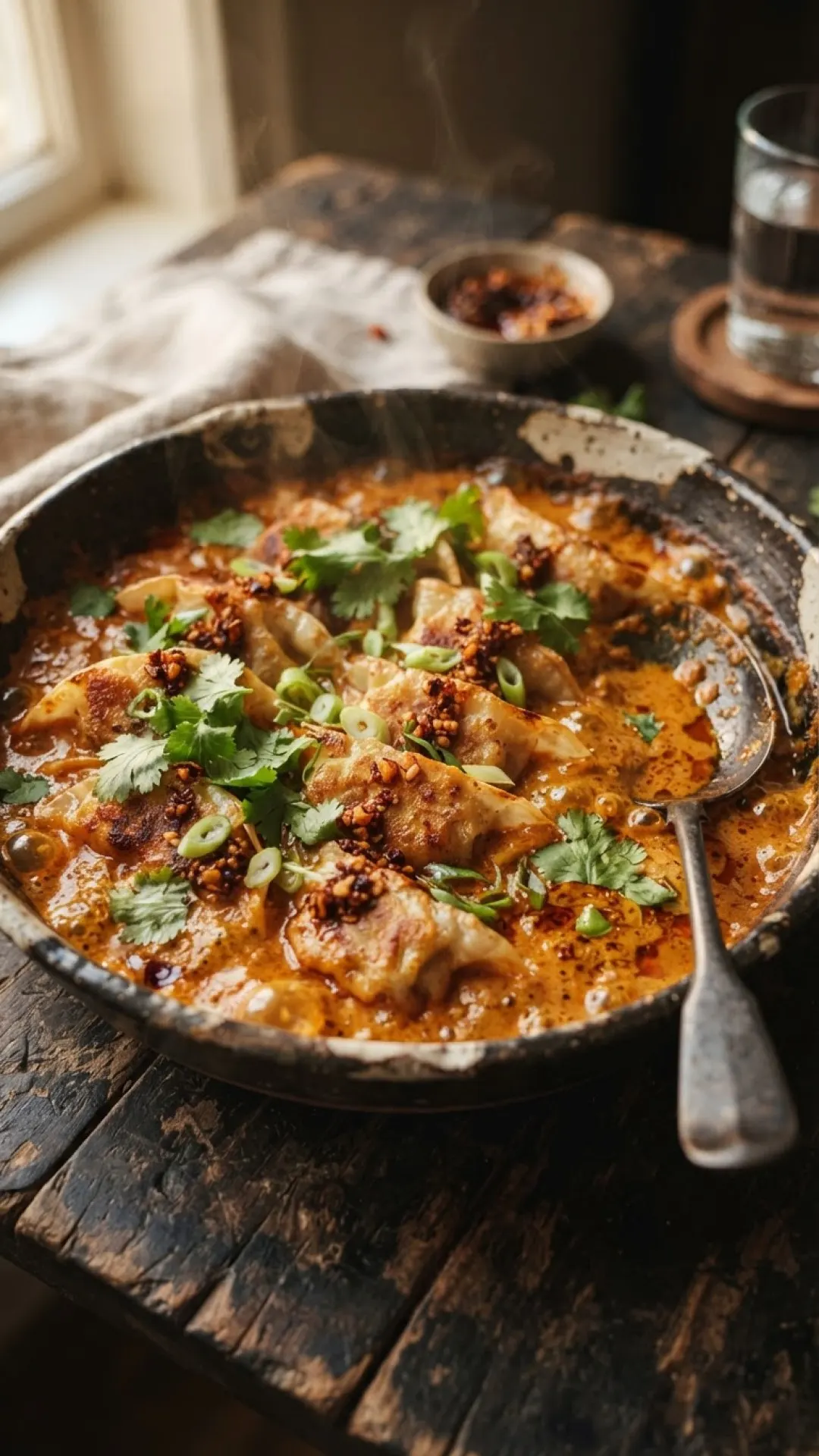 Cozy Comfort, One Pan Wonder: My Go-To Coconut Curry Dumpling Bake 4 One-Pan Coconut Curry Dumpling Bake Preparation