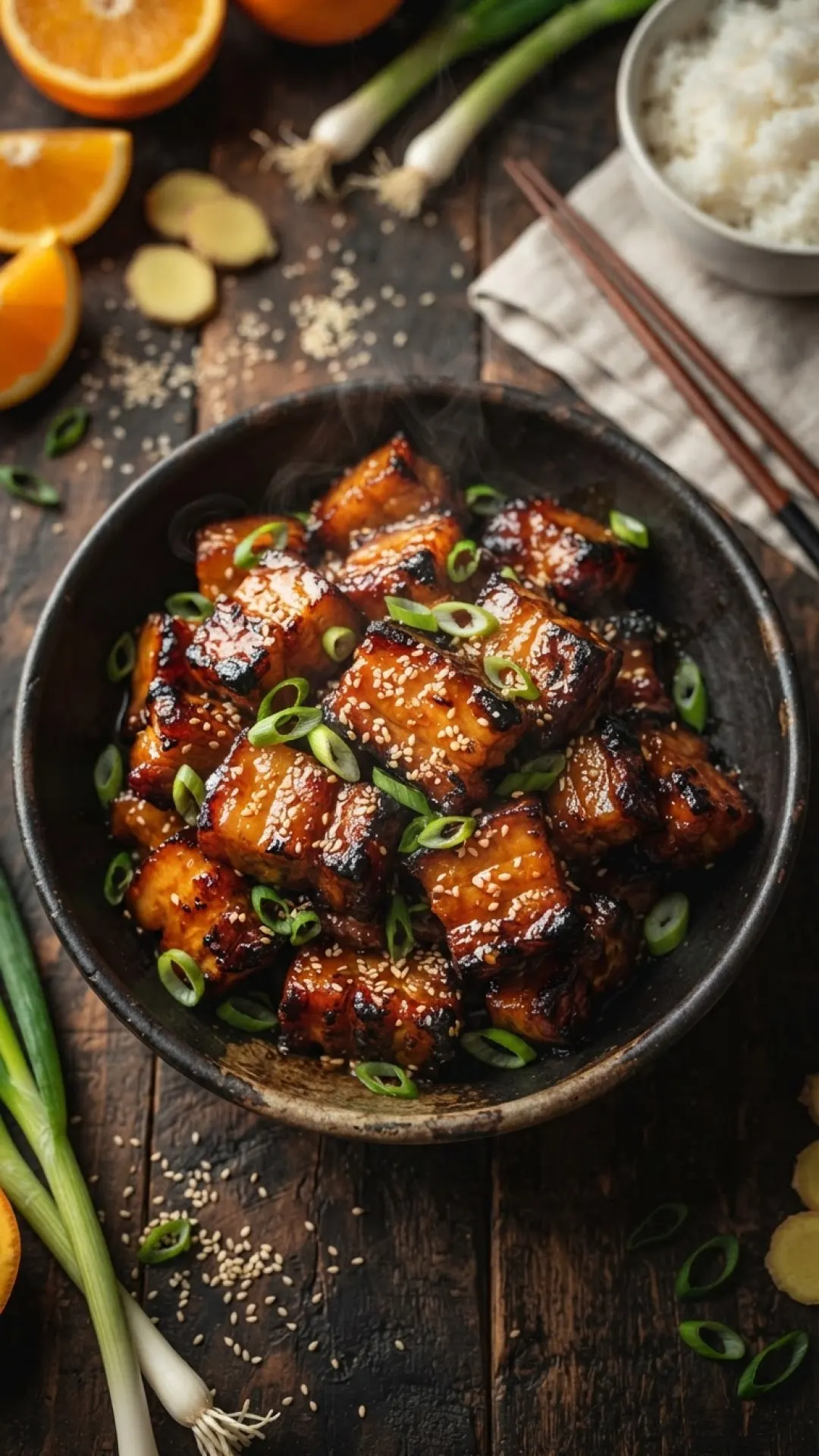 The Golden Glaze: Irresistible Orange Glazed Sticky Pork Belly 4 Orange Glazed Sticky Pork Belly Preparation