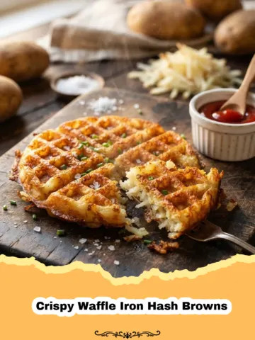 The Ultimate Crispy Waffle Iron Hash Browns: A Game Changer!