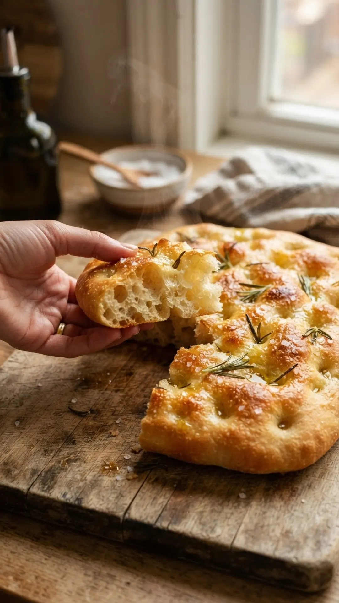 The Easiest Quick Yeast-Free Sparkling Water Focaccia: No Rise, All Flavor! 4 Quick Yeast-Free Sparkling Water Focaccia Preparation