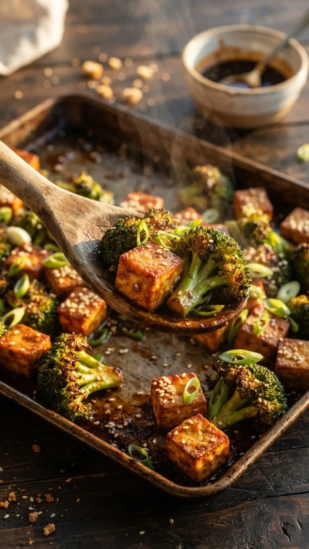 Effortless Weeknight Wonder: The Best Sheet Pan Soyaki Tofu with Roasted Veggies 4 Sheet Pan Soyaki Tofu with Roasted Vegetables Preparation