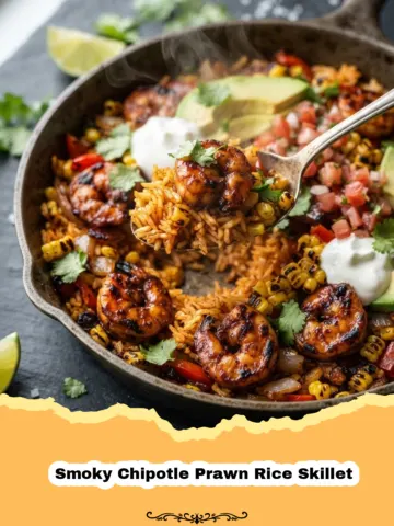 Smoky Chipotle Prawn Rice Skillet 8 Smoky Chipotle Prawn Rice Skillet