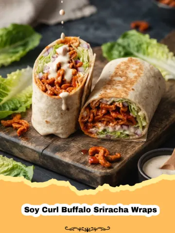 Spicy, Tangy, and Irresistible: Your New Favorite Soy Curl Buffalo Sriracha Wraps! 6 Spicy, Tangy, and Irresistible: Your New Favorite Soy Curl Buffalo Sriracha Wraps!