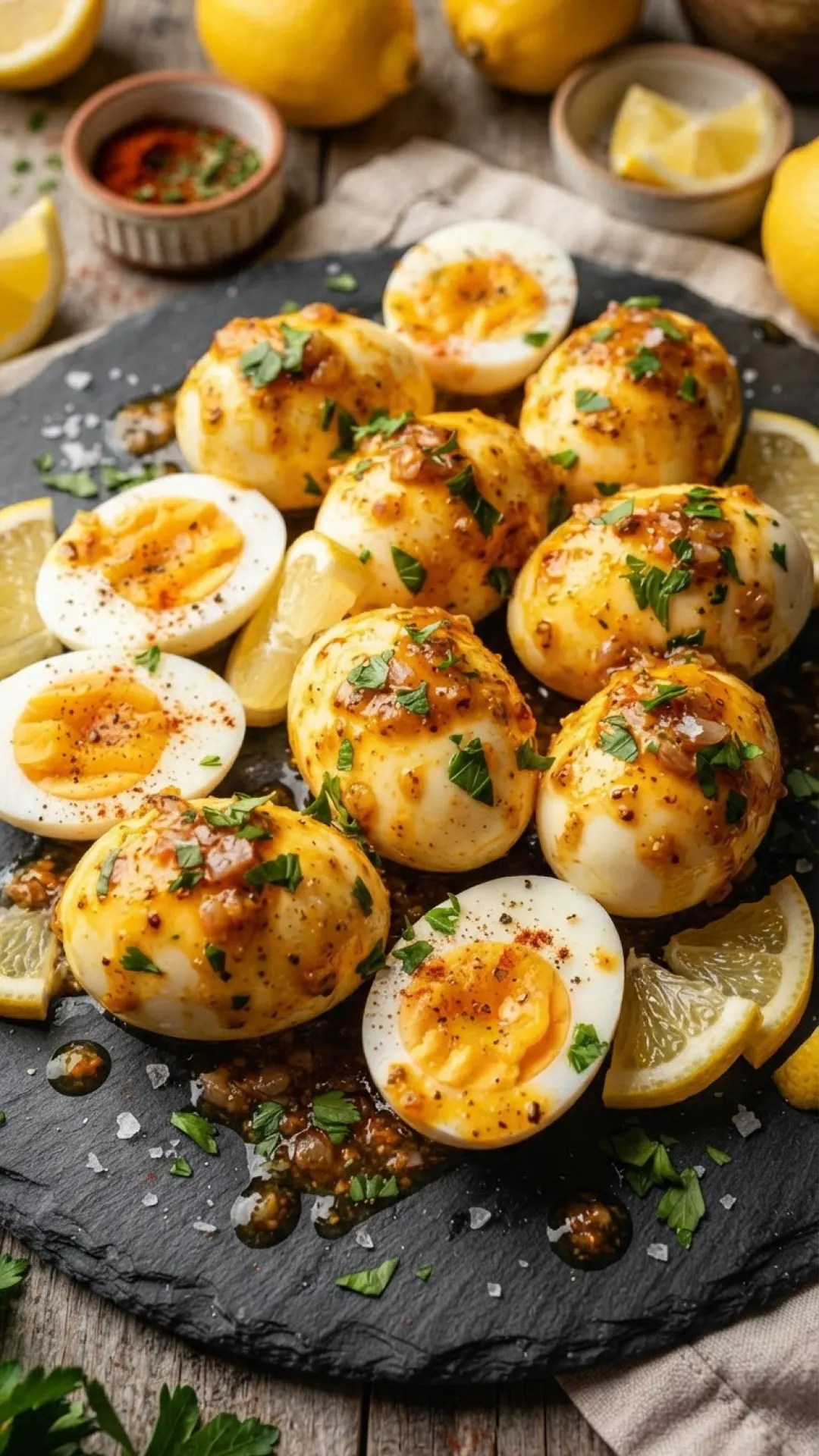 Spicy Seafood and Egg Boil Recipe Preparation