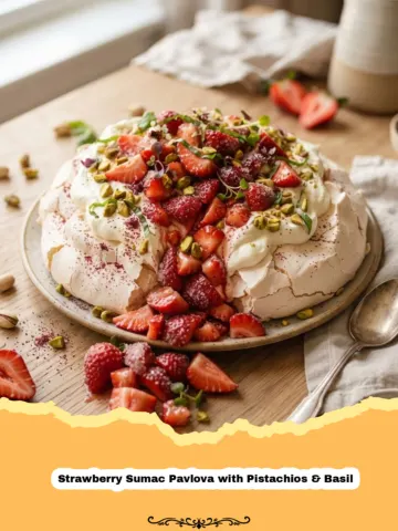 The Dazzling Strawberry Sumac Pavlova: A Symphony of Sweet, Tart & Nutty 8 The Dazzling Strawberry Sumac Pavlova: A Symphony of Sweet, Tart & Nutty