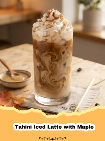 Embrace the Unexpected: Your New Favorite Tahini Iced Latte with Maple
