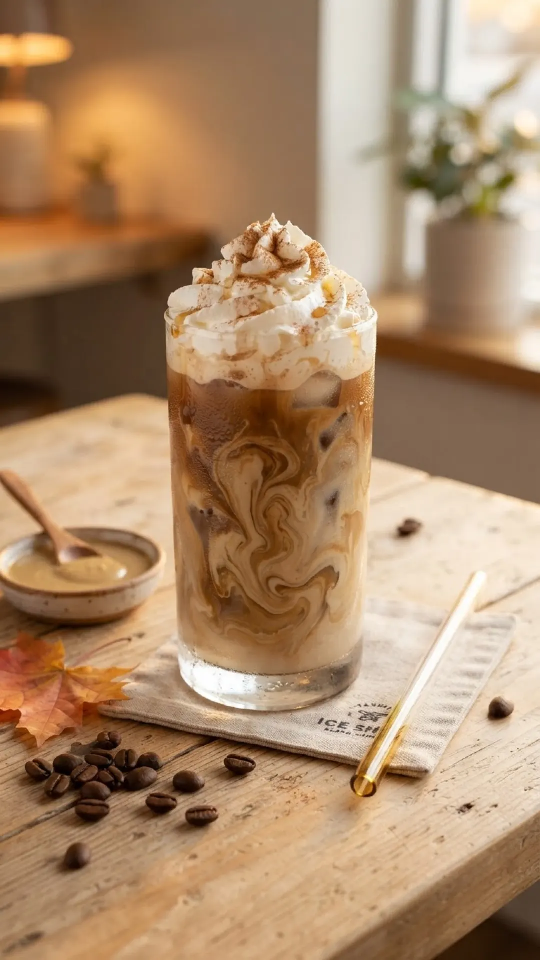 Embrace the Unexpected: Your New Favorite Tahini Iced Latte with Maple 4 Tahini Iced Latte with Maple Preparation