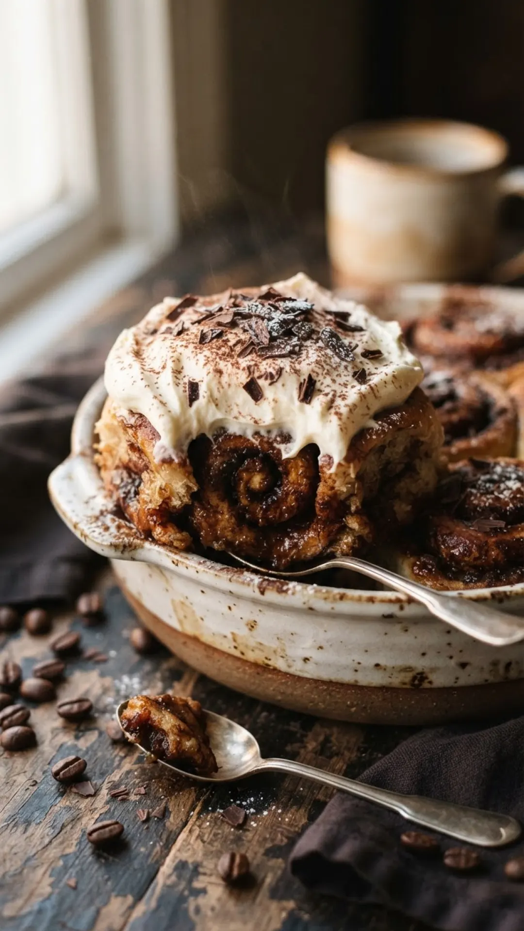 Divine Fusion: Tiramisu Cinnamon Rolls - A Taste of Heaven! 4 Tiramisu Cinnamon Rolls Preparation