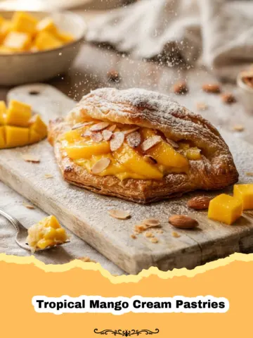 Tropical Mango Cream Pastries: A Taste of Sunshine! 24 Tropical Mango Cream Pastries: A Taste of Sunshine!