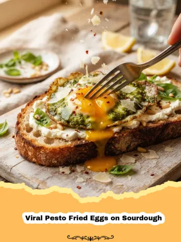 The Viral Sensation: Pesto Fried Eggs on Sourdough That Will Change Your Breakfast Forever 4 The Viral Sensation: Pesto Fried Eggs on Sourdough That Will Change Your Breakfast Forever